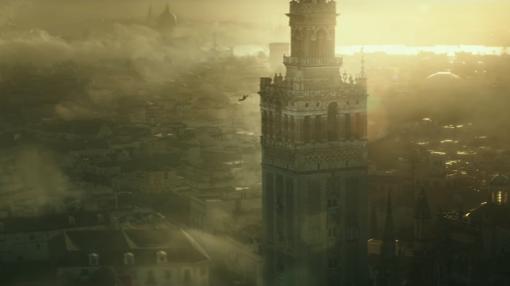 En el primer tráiler de «Assansin's Creed», el protagonista se lanzaba desde la Giralda