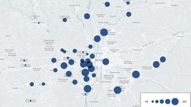 ¿Más nacimientos o más muertes?: Así evoluciona el número de habitantes en los municipios de Sevilla