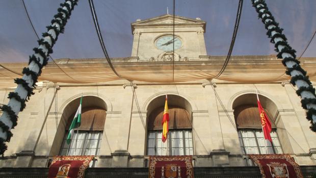 Reloj del Ayuntamiento de Sevilla, punto de encuentro de muchos sevillanos en Nochevieja