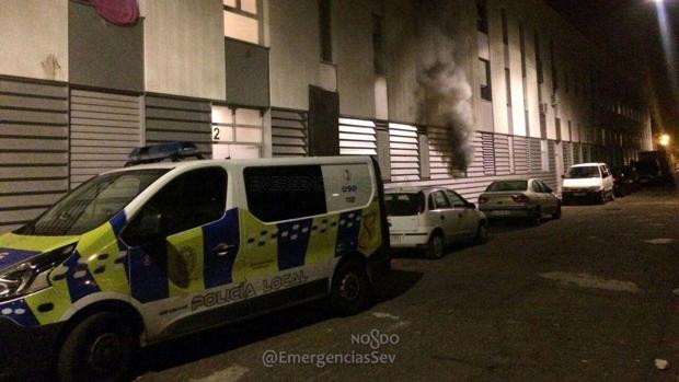 Incendio en una vivienda en Torreblanca