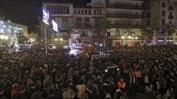 Asistentes a la Cabalgata en la Campana