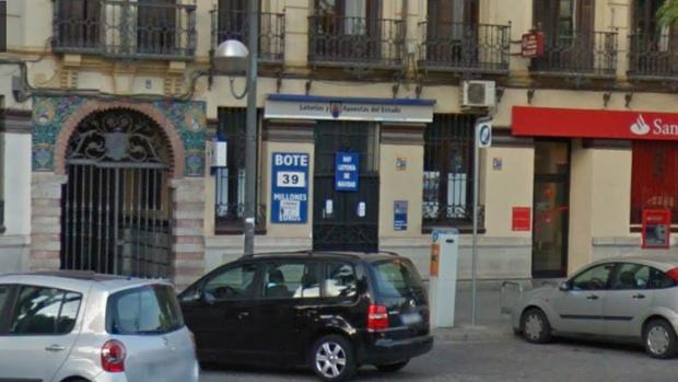 El boleto ha sido validado en la administración de la avenida de Málaga, en Sevilla