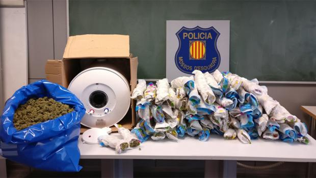 Los traficantes envían marihuana desde Andalucía con destino Reino Unido escondida en calentadores eléctricos