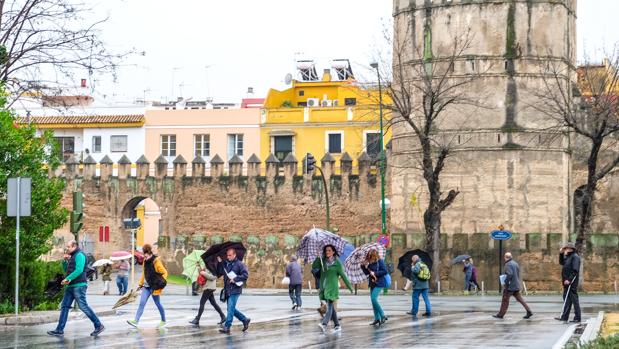 Se esperan lluvias en Sevilla durante el fin de semana