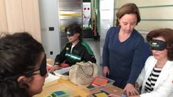 Taller de juegos para invidentes