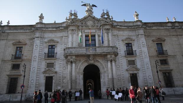 Fachada del Rectorado de la Universidad de Sevilla