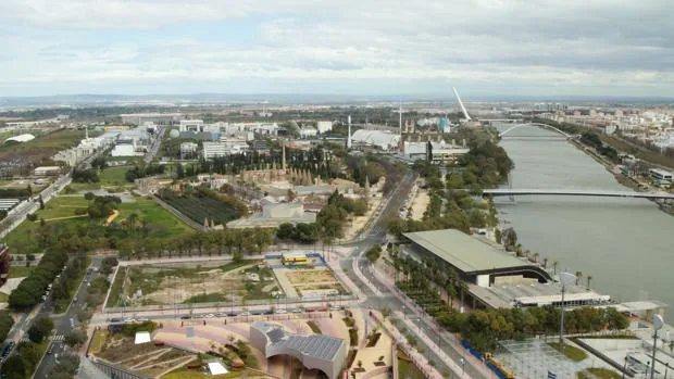 Imagen del parque tecnológico desde Torre Sevilla