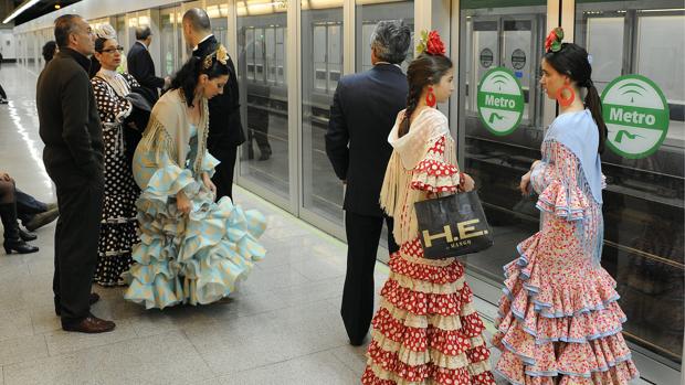 La plantilla de Metro de Sevilla convoca una huelga durante la Feria de Abril de Sevilla 2017