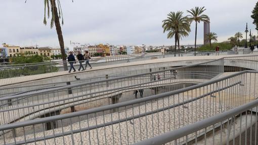 Acceso al centro de visitantes de Marqués de Contadero