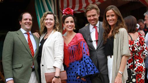 Javier Núñez, Belén Recio, Blanca Fernández de Córdoba, Mauro Cruz-Conde y Belén Santaella