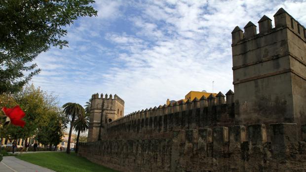 Muralla de la Macarena, que sufre un importante deterioro