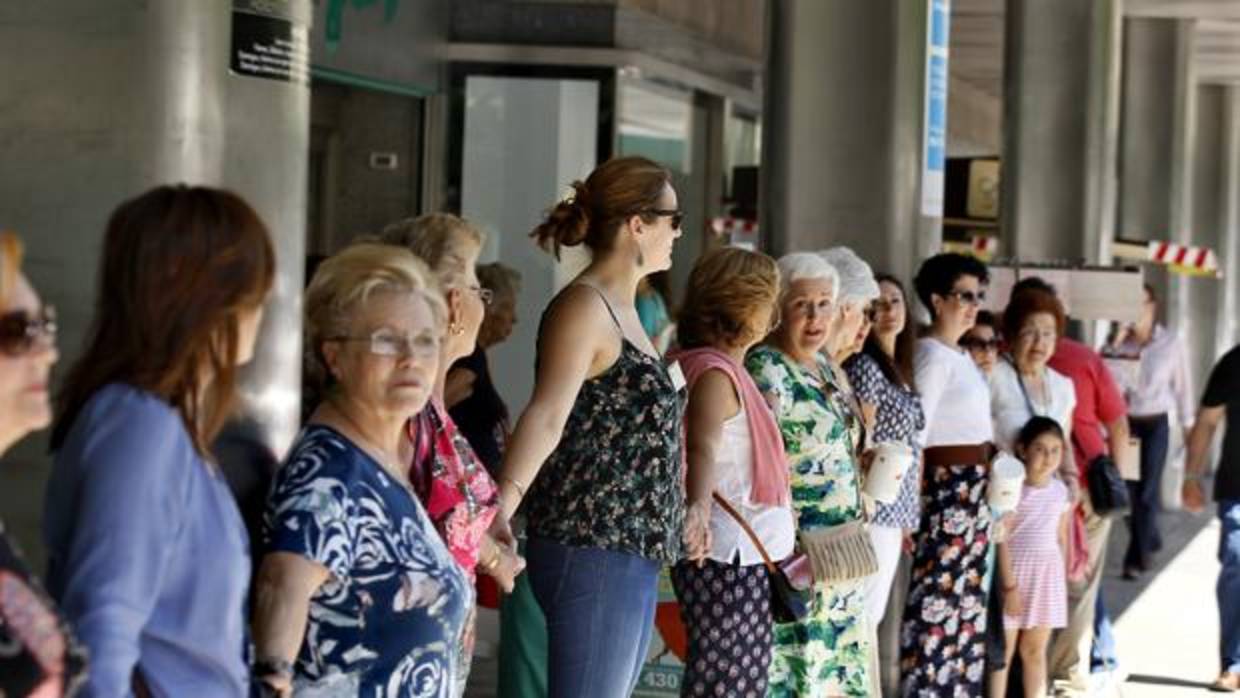 Acto celebrado el año pasado en el día mundial de la enfermedad