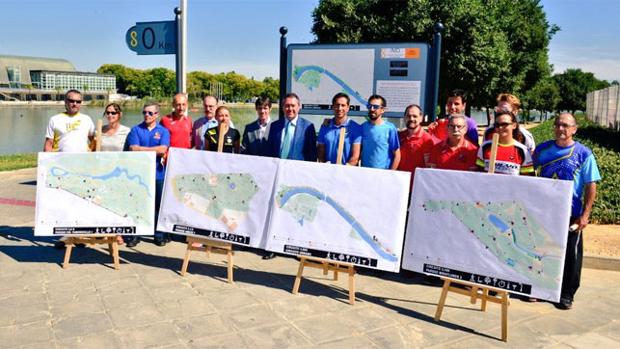 El IMD diseña y señaliza cuatro circuitos deportivos para disfrute de los amantes sevillanos del «running»