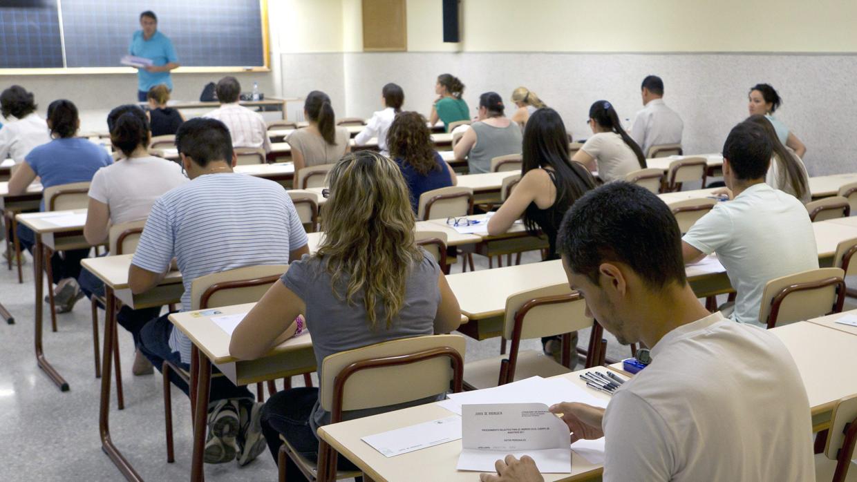 Alumnos durante una clase en la Escuela de Ingenieros de Sevilla