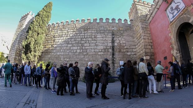 El Ayuntamiento de Sevilla quitará de la calle la cola del Alcázar