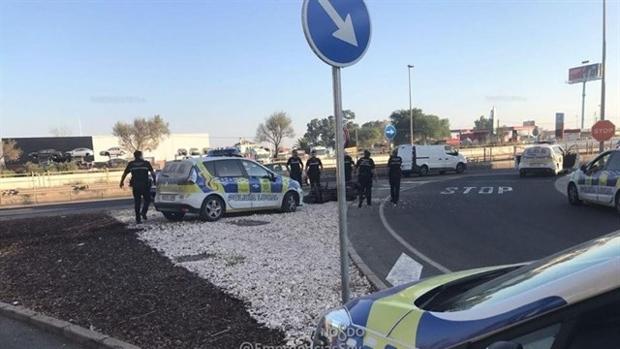 Detenido tras una persecución con una moto robada, sin carné, sin casco y duplicando la tasa de alcohol