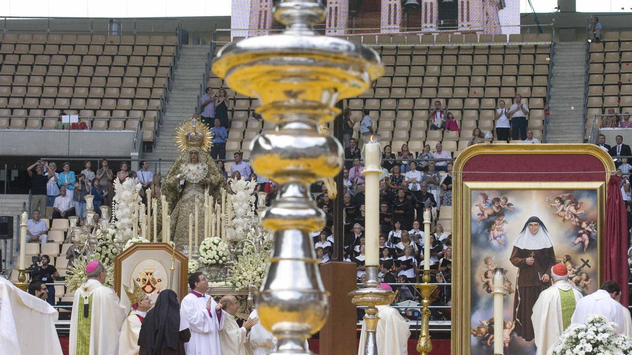 Beatificación de Madre María de la Purísima en el Estadio de la Cartuja