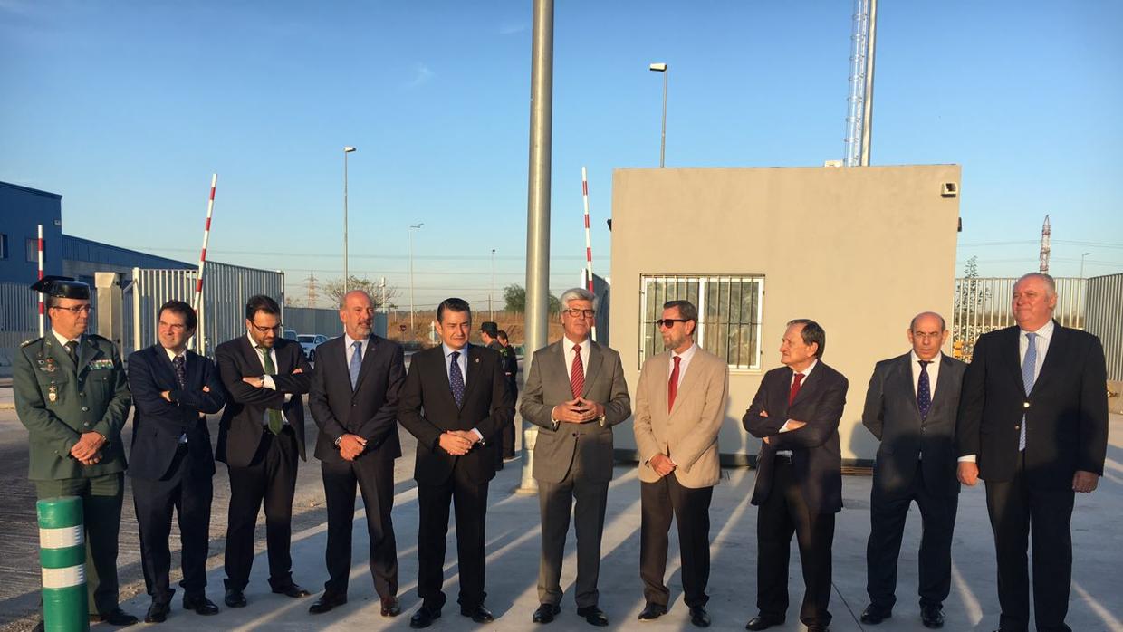 Antonio Sanz, junto a Javier Landa, Manuel Gracia y Jorge Ramírez