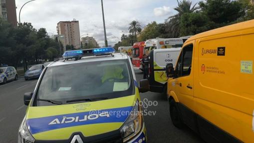 Policía y servicios sanitarios se personaron en la zona