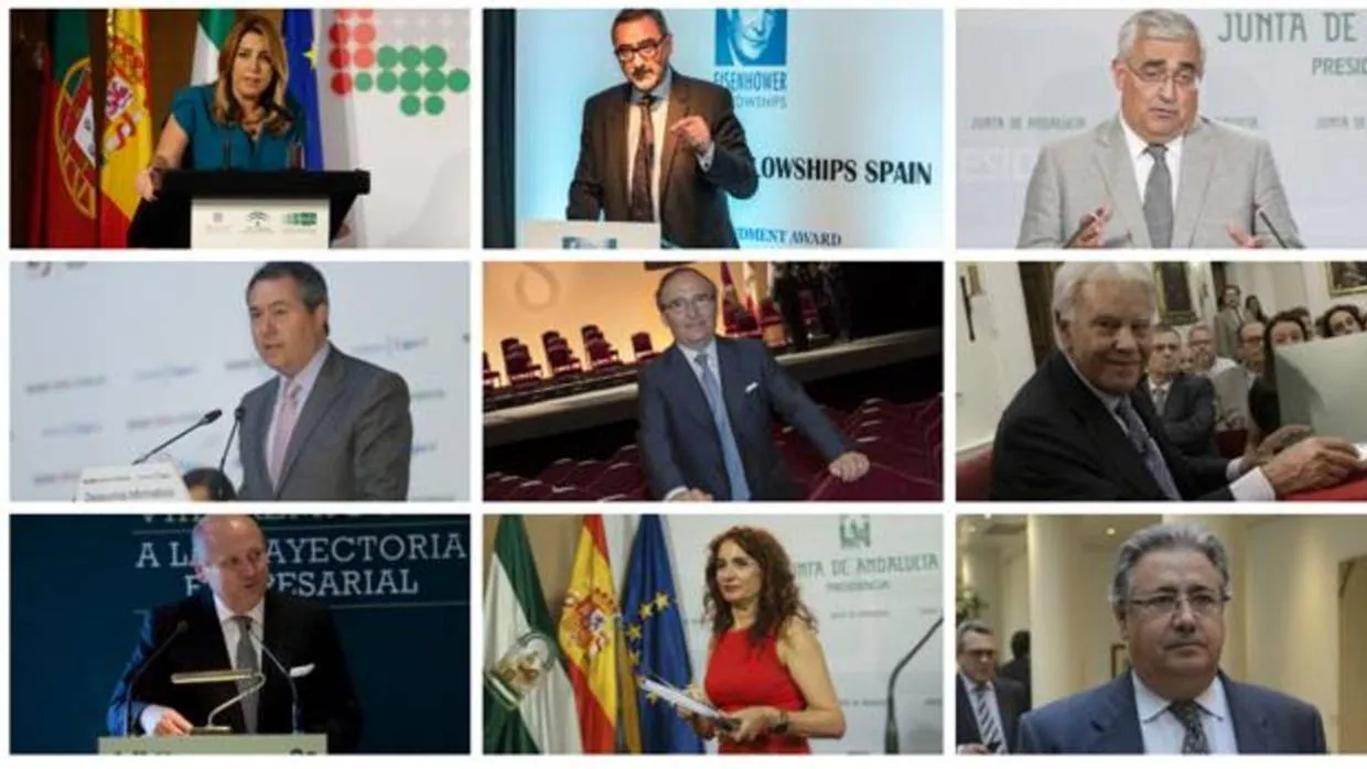 Los diez sevillanos más influyentes de Andalucía en 2017