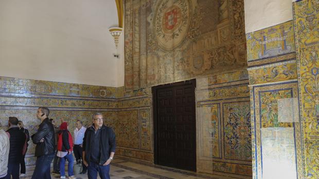 El Real Alcázar mantiene cerrado parte del Palacio Gótico