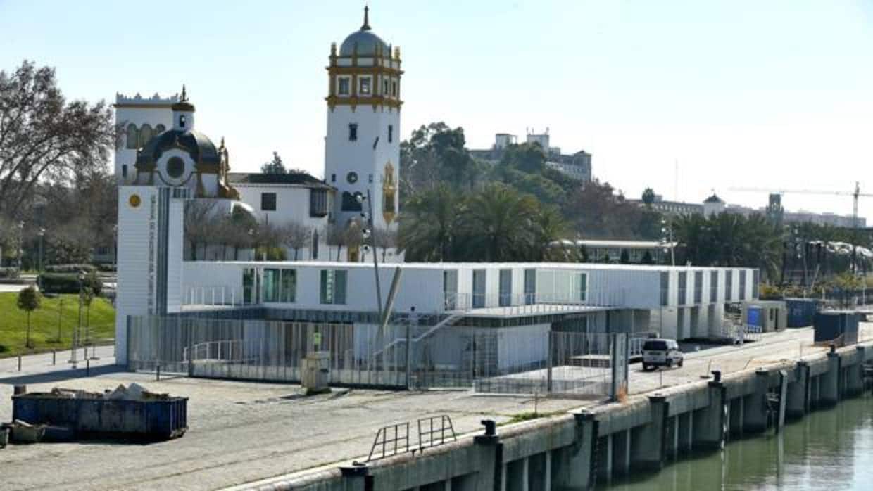 Imagen de la terminal de cruceros, en el muelle de las Delicias