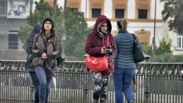 Tiempo en Sevilla: fin de semana de frío y lluvia