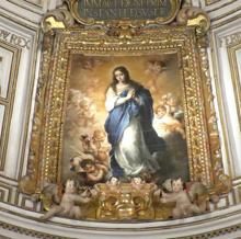La Inmaculada Concepción en la Sala Capitular