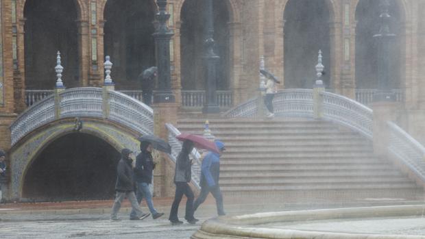 Guadalcanal registra la cuarta racha de viento más intensa de este jueves en Andalucía