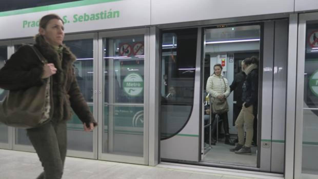 Estación del Prado del metro de Sevilla