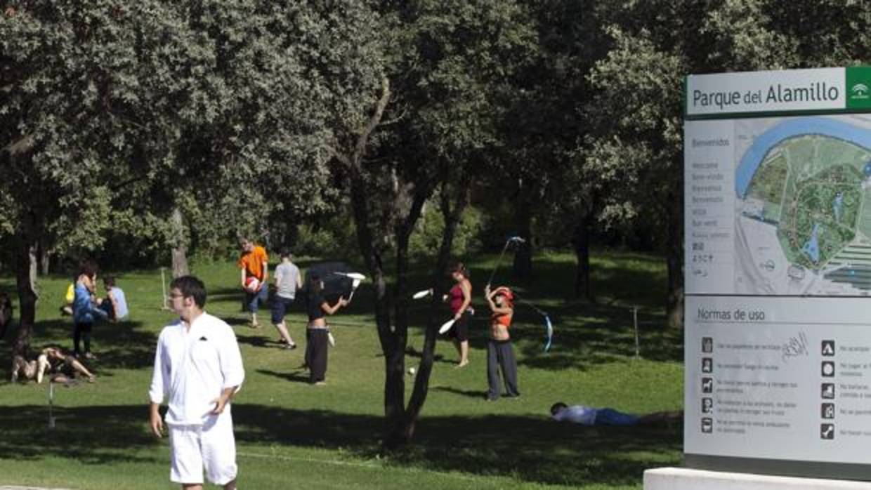 Parque del Alamillo de Sevilla