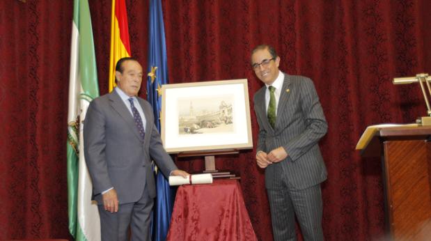 Curro Romero recibe el V Premio de Cultura Universidad de Sevilla