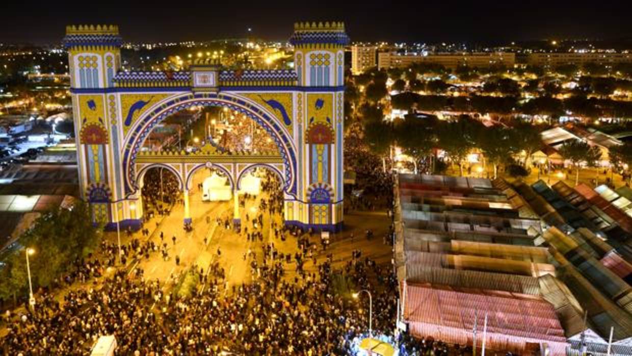 Alumbrado de la Feria de Abril de Sevilla 2018