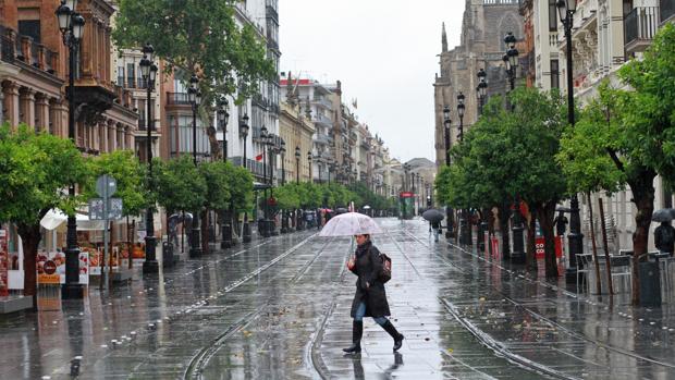 El tiempo en Sevilla: Lluvia y calor en una semana típica de primavera