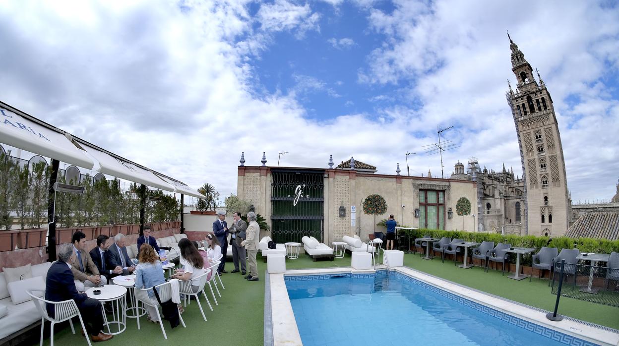 El hotel Doña María será uno de los que programen actividades en la terraza