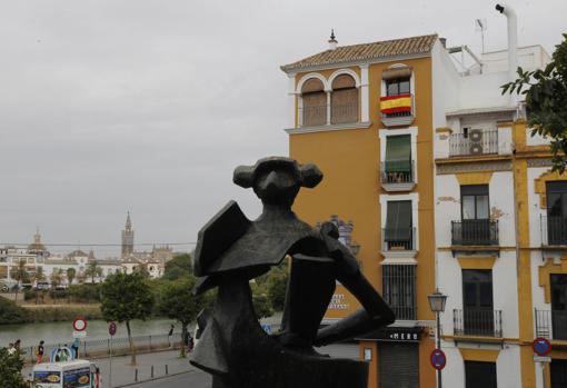 Plaza del Altozano, junto al río Guadalquivir