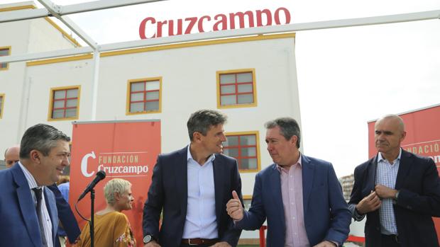 Cruzcampo empieza a construir el templo de la cerveza en Sevilla