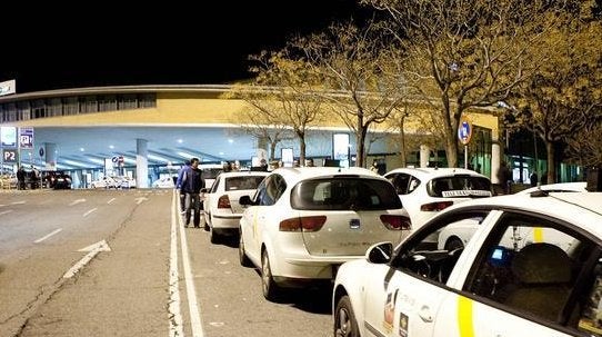 Taxis en Santa Justa