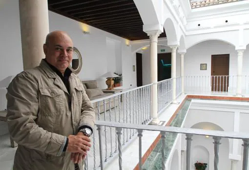 Manuel Ángel Clemente en el hotel Palacio Pinello
