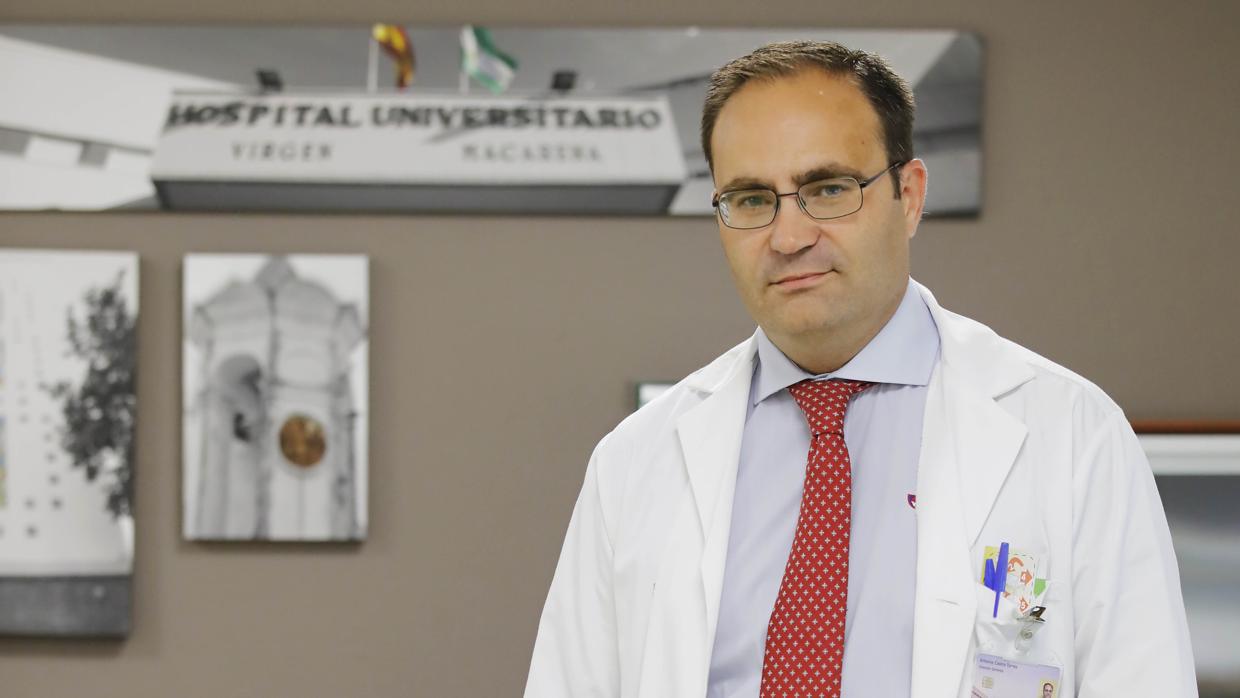 El médico de Famlia Antonio Castro lleva trabajando en la gestión de hospitales desde 2002