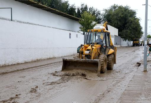 Inundaciones en la localidad de El Rubio