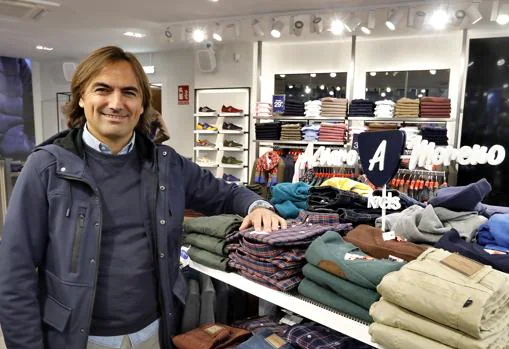Moreno, empresario de «Empecé trabajando con 13 años en la tienda de mi