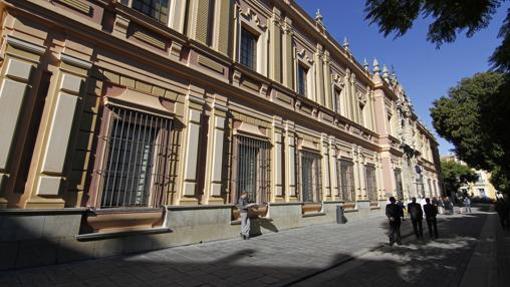 Fachada del Museo de Bellas Artes