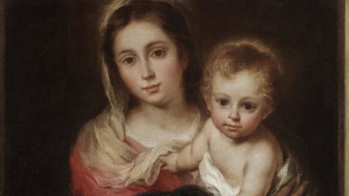 Virgen con el Niño de Murillo