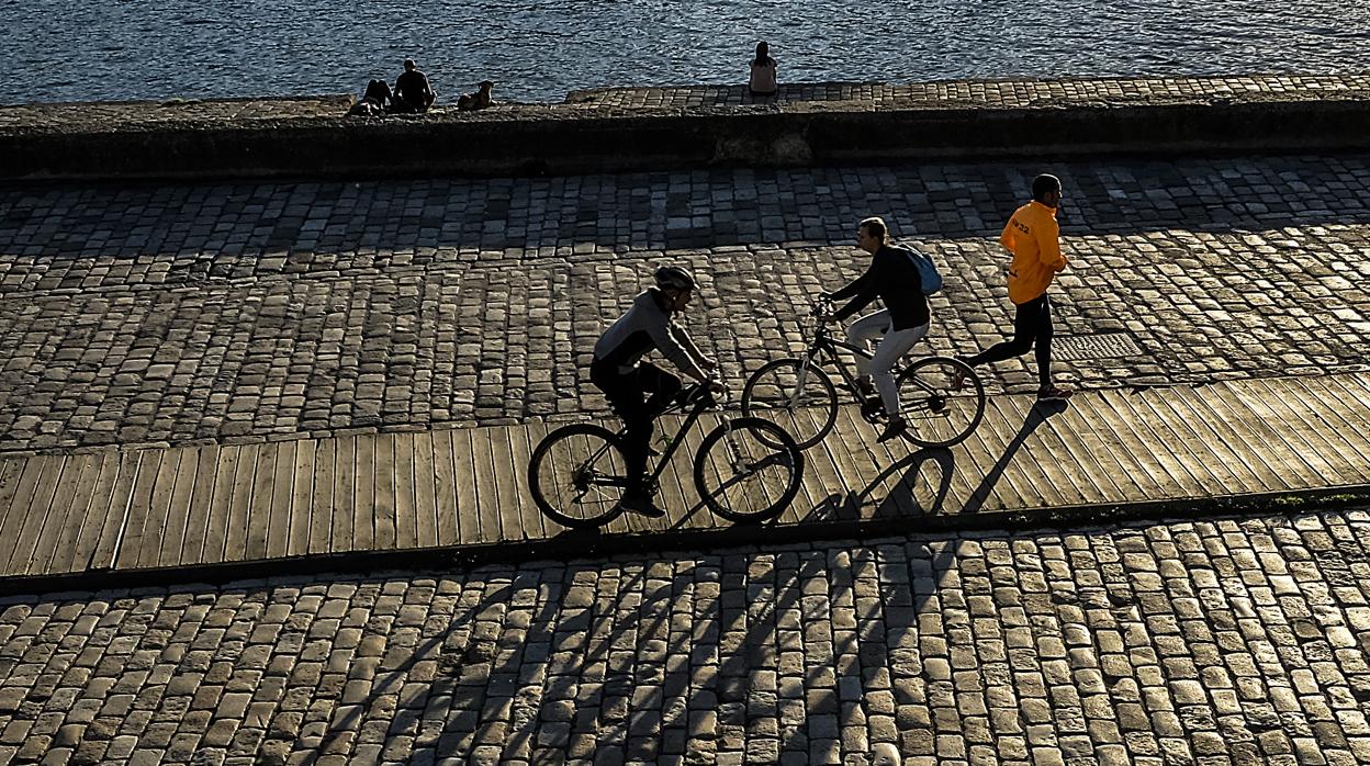 La ciudad de Sevilla vivirá un comienzo de semana sin lluvias aunque con cielos algo nubosos