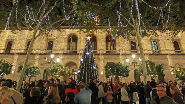 Así será el acto de encendido del alumbrado de Navidad de Sevilla 2018