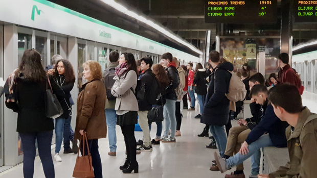 Ojo si eres usuario del metro de Sevilla: sufrirá paros parciales este jueves por la mañana y por la tarde