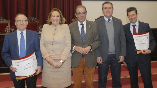 Ebro Foods y Tier1, Premios al Mecenazgo Empresarial del Consejo Social de la Universidad de Sevilla