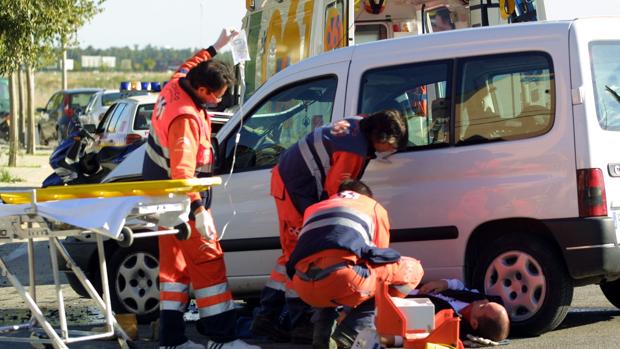 Sevilla capital reduce en tres años un 21% las víctimas en accidentes de tráfico