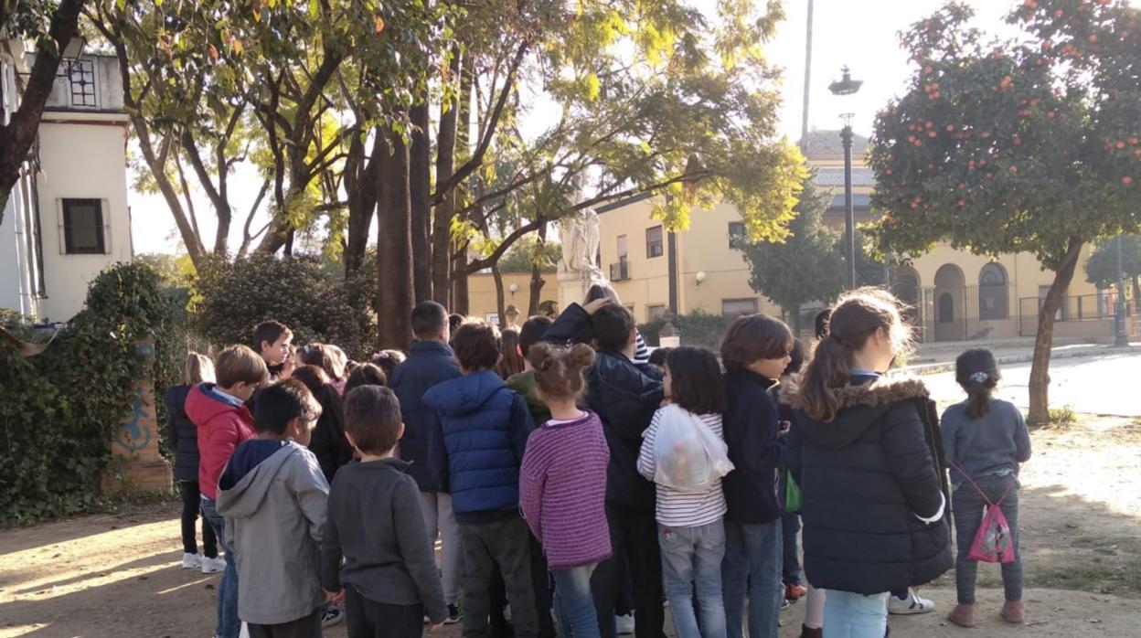 Los niños del colegio España